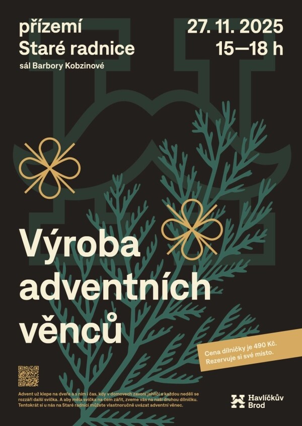 Výroba adventních věnců (foto 1)