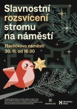 Slavnostní rozsvícení stromu na náměstí (foto 2)