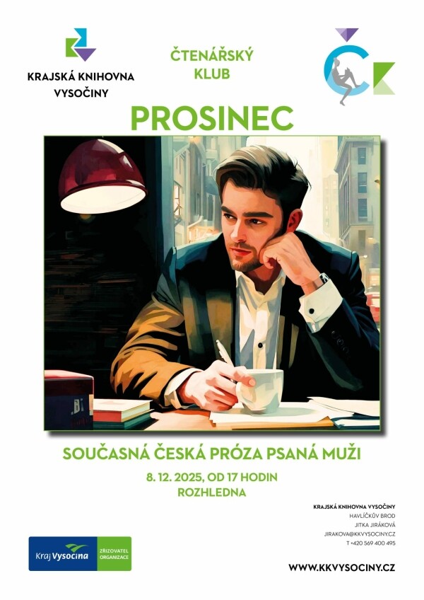 Čtenářský klub: Současná česká próza psaná muži (foto 1)