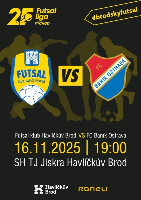 Futsal klub Havlíčkův Brod versus FC Baník Ostrava (foto 1)