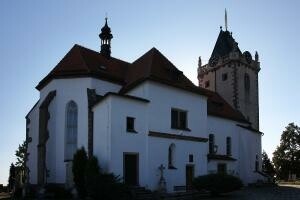 Kostel Nanebevzetí Panny Marie a sv. Gotharda v Budišově (foto 1)