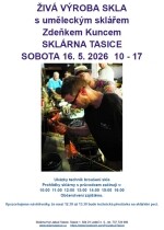 Živá výroba skla s uměleckým sklářem Zdeňkem Kuncem (foto 2)