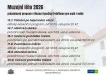 Muzejní léto 2026 - Pehřimov (foto 2)