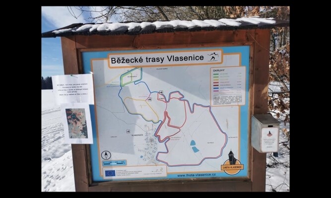 Běžkařské trasy Vlasenice (foto 1)